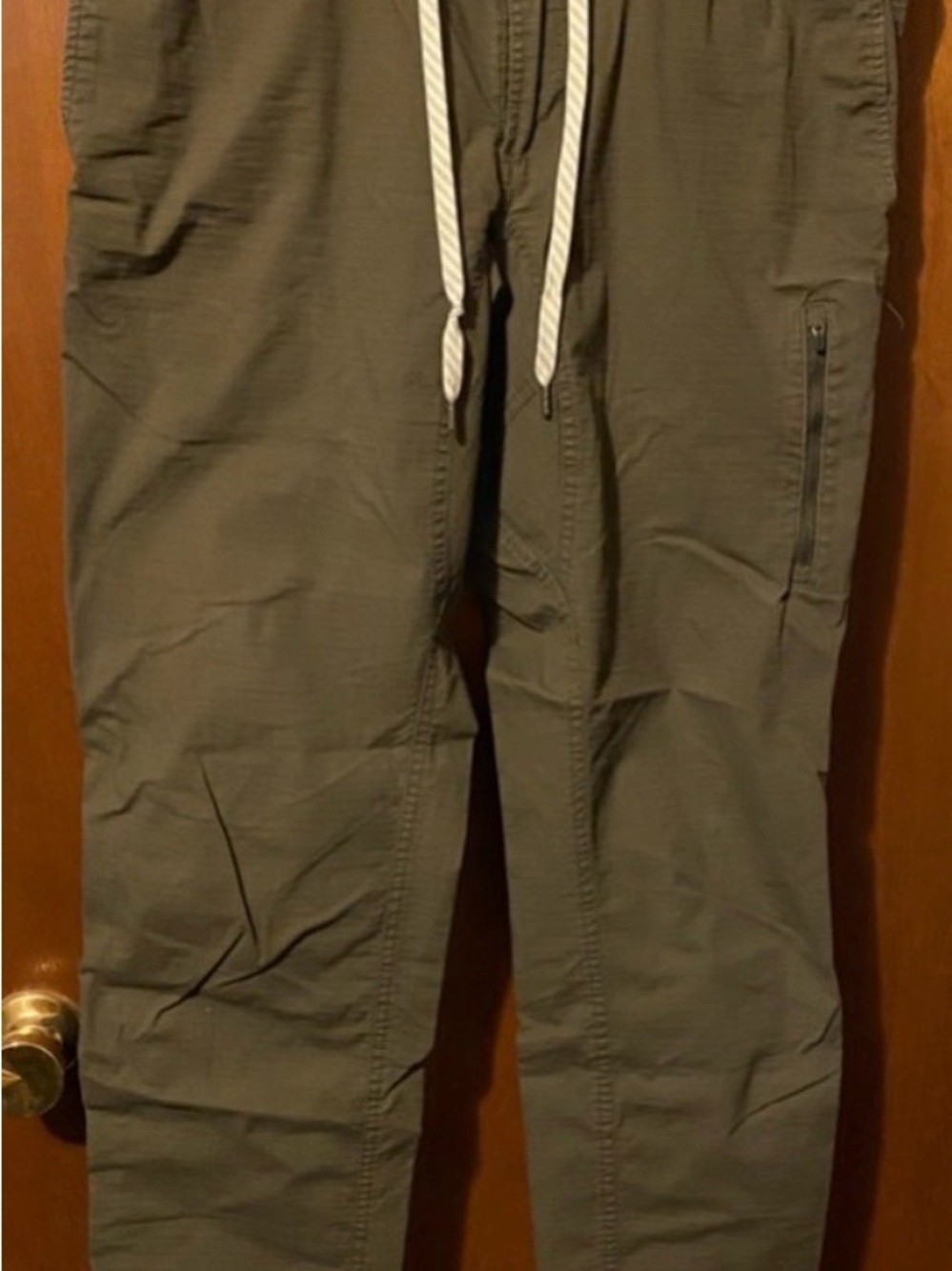 Men's Olive Green Ripstop Vuori Pants